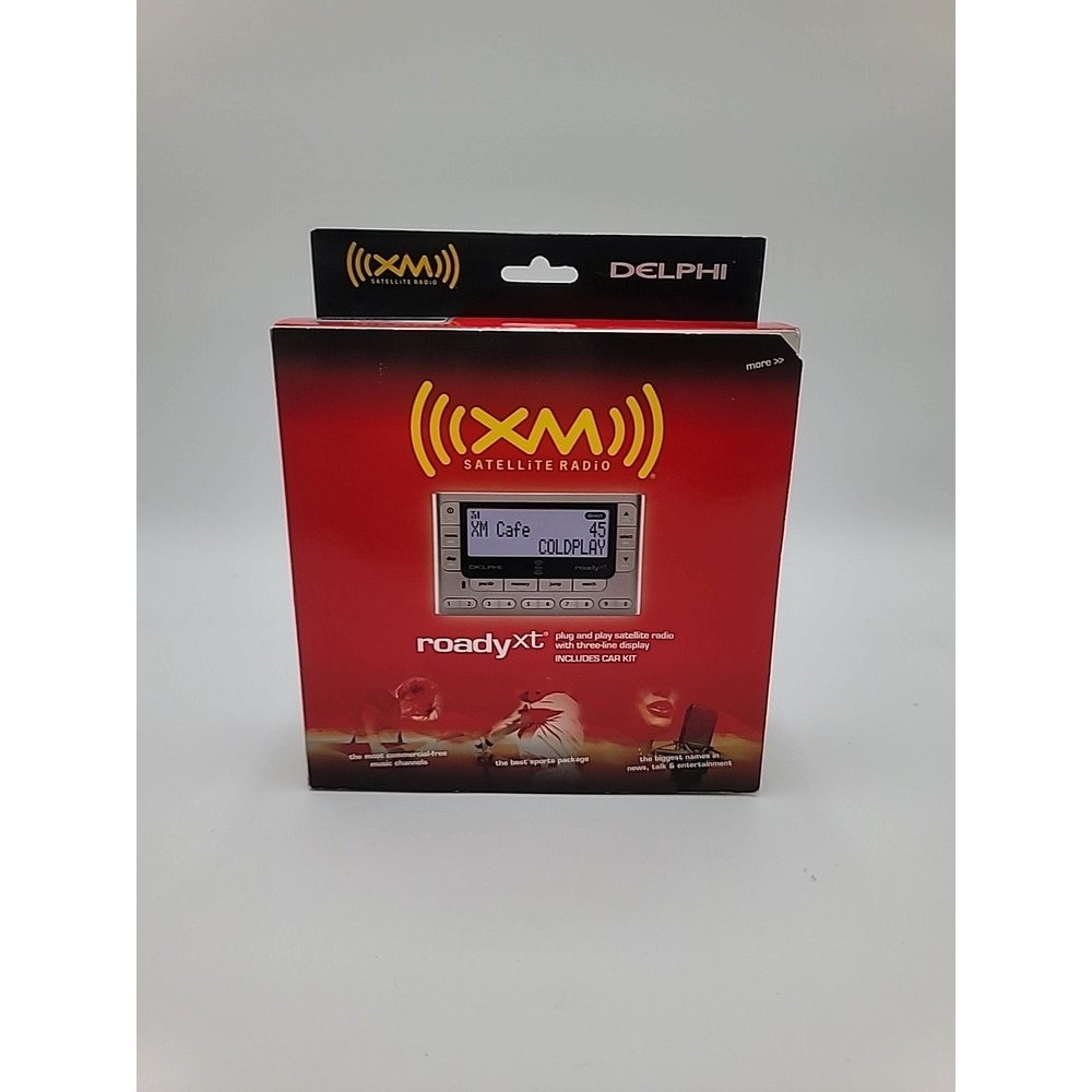 Delphi Roady XT XM‎ Satellite Radio Receiver W/Car Kit SA10276